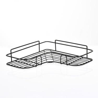 Imagem de Suporte Multiuso Organizador cozinha banheiro Uso prático - Yaay, Pret