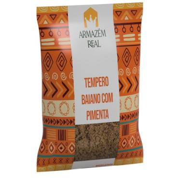 Imagem de Tempero Baiano Com Pimenta Caseiro 500g Alta Qualidade - Armazém Real