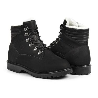 Imagem de Bota Masculina de Inverno para Neve em Couro em Lã Impermeáv - OSLO, 3