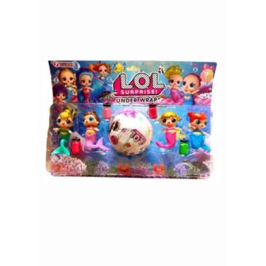 Imagem de Cartela Kit 4 Boneca Unicórnio Brinquedo Lol Bola Surpresa - OriginalC