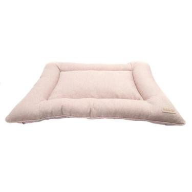 Imagem de Colchonete Veneza  para Cachorro e Gato Pet - Bichinho Chic, Rosa, G