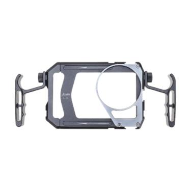 Imagem de BaotyJie Gaiola de telefone para smartphone, equipamento de vídeo, suporte para cinegrafista, versátil para tripé com sapata fria, estabilizador de equipamento