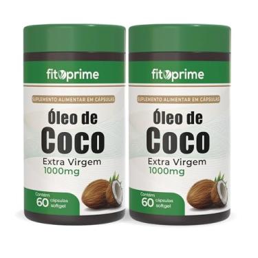 Imagem de Kit 2x Óleo de Coco 1000mg 60 Cápsulas