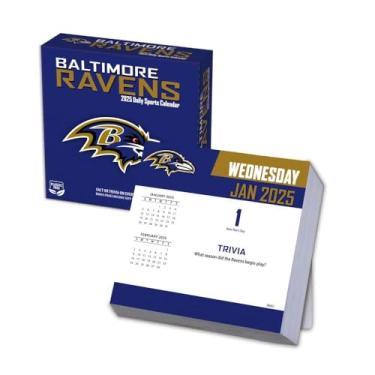 Imagem de Calendário de caixa Turner Sports Baltimore Ravens 2025 (25998053030)