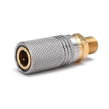 Imagem de Manloney LLC Universal PCP Air Fittings 8mm Foster Quick-Disconnect 1/8 NPT Rosca Macho Paintball Acoplamento Estender Enchimento Adaptador HPA CO2 Conector Fêmea