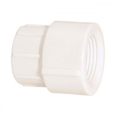 Imagem de Luva Branca Amanco Reducao Rosca/Rosca 3/4X1/2 11728 - Kit C/25, Branc