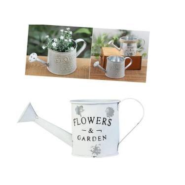 Imagem de Vaso Regador Decoração Metal Flowers Garden Arranjo Flores