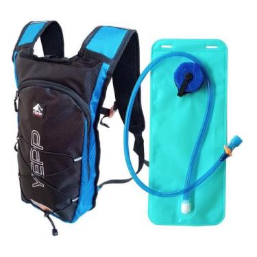Imagem de Mochila Hidratação 8l Camelbak Corrida Caminhada Maratona - Yepp, Azul