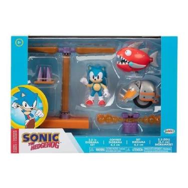Imagem de Sonic The Hedgehog Diorama Set Wave Candide 3437