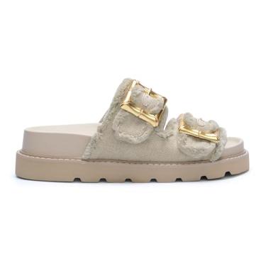 Imagem de Mi.iM Carlotta confortável com fivelas forradas, Bege, 36