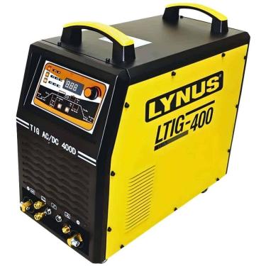 Imagem de Máquina Solda Inversora TIG 440A Alumínio AC/DC Pulsada Trifásico LTIG-400HP LYNUS