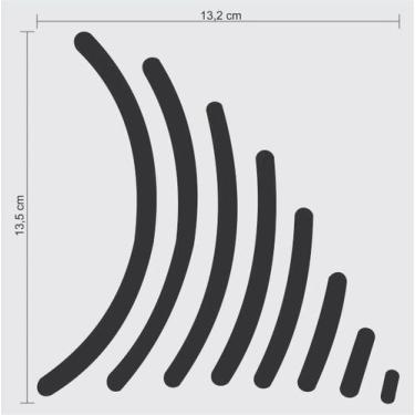 Imagem de Protetor Lateral De Tanque Guelra Preto Adesivo Resinado Par - Resitan