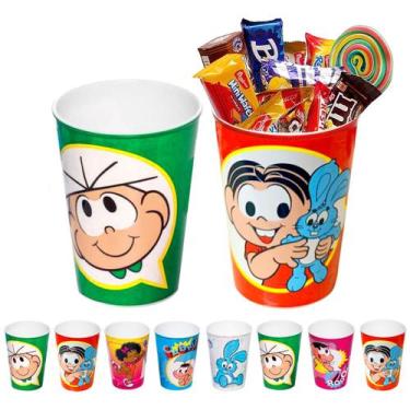 Imagem de Kit 50 Copos Turma da Mônica p/ Festa Aniversário Decoração - Plasútil