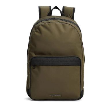 Imagem de Mochila Tommy Hilfiger Metal Double Zip 14 Litros Verde-Unissex