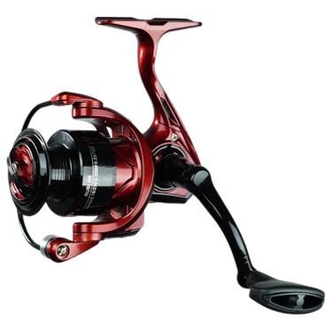 Imagem de Pesca Brasil, Molinete Rubi G2 2000, 13cm, Inox Ambidestro, Camping, Profissional, Vermelho