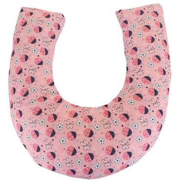 Imagem de Almofada Amamentação para Bebê Menina Sublimado - Carinha de Anjo, Joa