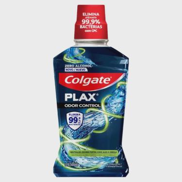 Imagem de Enxaguante bucal colgate plax controle odor zero alcool 500ML