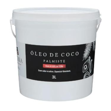 Imagem de Óleo Vegetal Coco Culinário, Capilar e Para a Pele Palmiste Refinado 3L – Sem Odor, Sem Sabor, Não Hidrogenado