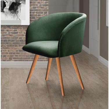 Imagem de Poltrona Atenas Pé Palito Decorativa para Sala de Estar