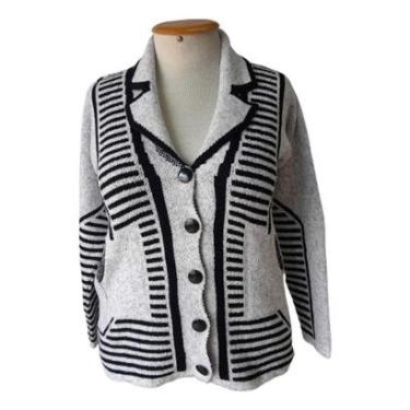 Imagem de Cardigan Blusa De Frio Plus Size Mousse Premium Super Grossa-Feminino