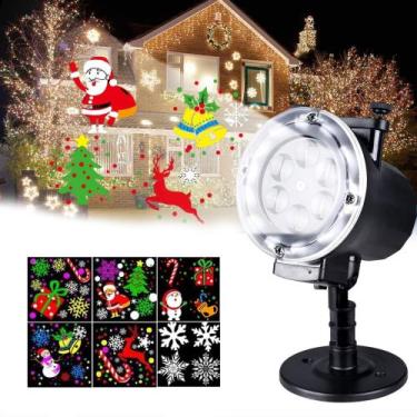 Imagem de Projetor Natal Prova D'agua Varios Desenhos Hallowen Led Natalinos Las