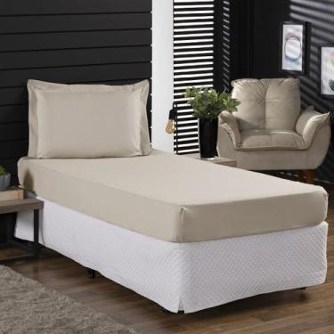 Imagem de Jogo De Lençol Roupa De Cama Solteiro 2 Peças Com Aba - Riffo Store, B