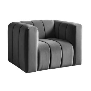 Imagem de Poltrona Decorativa Mona Sala de Estar Moderna Retrô - Bella Decor, Ve