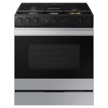 Imagem de Fogão 5 bocas Serie 7 Com Câmera e Air fry Samsung NSG6DG8700SRAZ 76L 127V - Inox