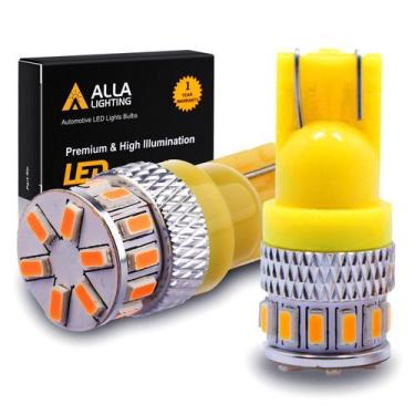 Imagem de Lâmpadas LED Alla Lighting T10/168/194 - Amarelas/Âmbar