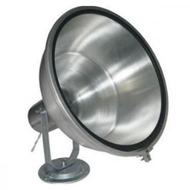 Imagem de Projetor Aluminio Para Lampada Olivo 200W. Com Vidro