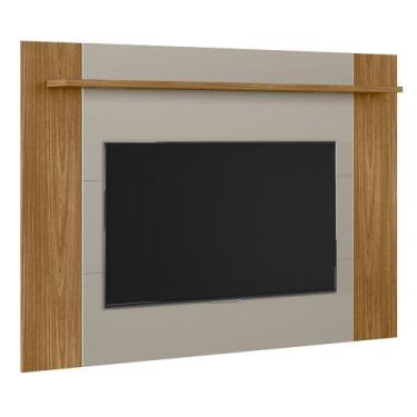Imagem de Painel TV 55 Pol Extensível até 180cm Lana Nature/Off Flex L06 - Mpoze