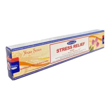 Imagem de Incenso Meditação Massala Stress Relief Satya Cx c 12 Var - Lua Místic