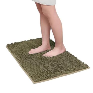 Imagem de Tapete De Banheiro Bolinha Microfibra Antiderrapante 100 Poliéster 58x
