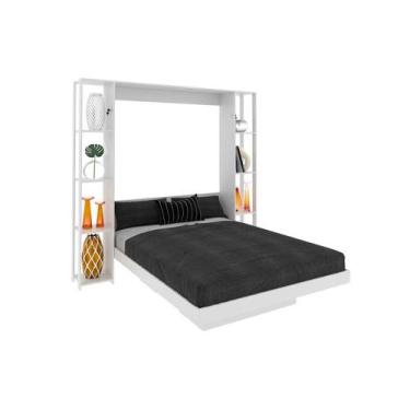 Imagem de Cama Dobrável CM8040 Branco - Tecno Mobili