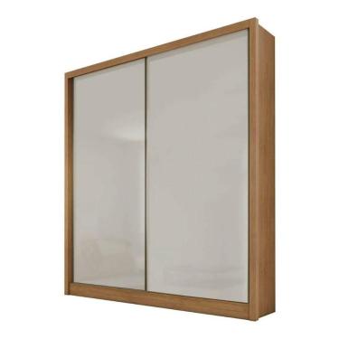 Imagem de Guarda Roupa Solteiro 2 Portas 3 Gavetas Virtus 100% Mdf Cumaru - Fendi