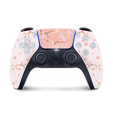 Imagem de TACKY DESIGN PS5 Japanese Cherry Blossom Skin for PS5 Controller Skin, Vinyl 3M Stickers ps5 Controller Cover Decal Full wrap ps5 Skins
