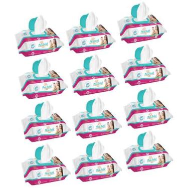 Imagem de Kit C12 Meu Bebê Ultra Toalha Umedecida C100  Hygieline