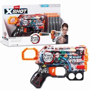 Imagem de Lançador de Dardos Pistola com Skin Demon Slayer XShot - Candide