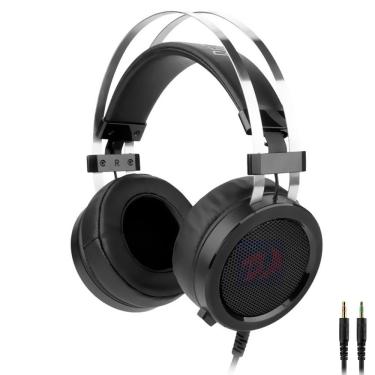 Imagem de Fone Gamer Redragon H901 Scylla - Com Fio - Preto - Prata
