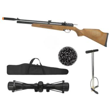 Imagem de Carabina Pressão Pcp Pr900w G2 5,5 Artemis Luneta Kit