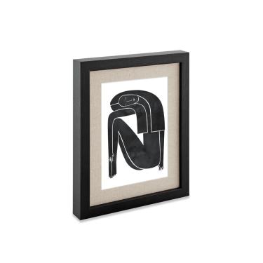 Imagem de Porta-retrato Em Mdf Com Linho 20x25