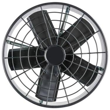Imagem de Ventilador Axial Exaustor Industrial 40cm  Premium - VENTISOL, Preto, 
