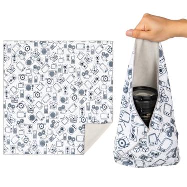 Imagem de Walking Way Envoltório Protetor, Pano Mágico Autoadesivo Para Armazenamento De Câmeras, Antirriscos, À Prova Poeira, Bolsa Lavável Lentes Dslr, Smartphones, Laptops, Cosméticos