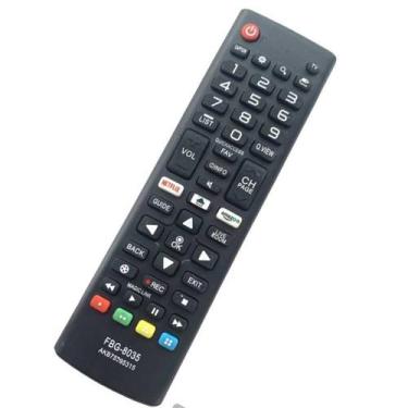 Imagem de Controle Remoto SMART L NETFLIX/AMAZON Compatível 8035 - FBG
