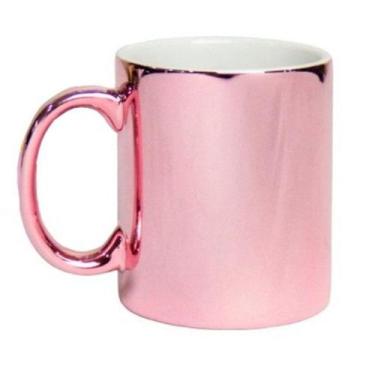 Imagem de Caneca Metalizada Rosê Gold para Sublimação 325ml - Ponto