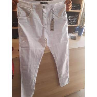 Imagem de Calça branca masculina modelo slin - conceptosjeans