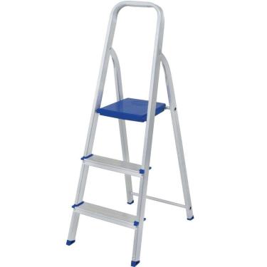 Imagem de Escada Mor 5101I 3 Degraus Alumínio