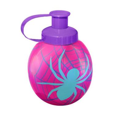 Imagem de Garrafinha Infantil Bola Lembrancinha Homem Aranha 300ml - INJETEMP, R