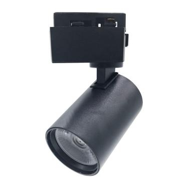 Imagem de Spot Led Trilho Eletrificado Preto 10w Branco Quente 3000k