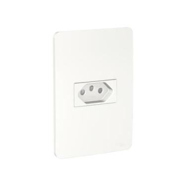 Imagem de Conjunto Tomada 2P+T 10A Branco S71302104 Orion - Schneider